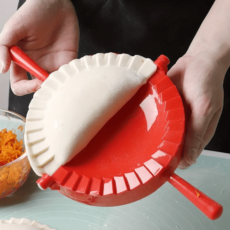 Kitchen Gadgets Set - 3er-Pack Haushalts-Dumpling-Formen-Set, Kunststoff-Dumpling-Form, Manueller Dumpling-Maker, Multifunktionales