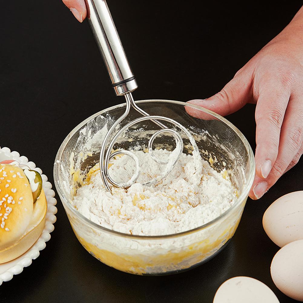 Quirky Kitchen Gadgets - Teigbesen Brotmixer Edelstahl Kuchen- und Gebäckteig-Mixer