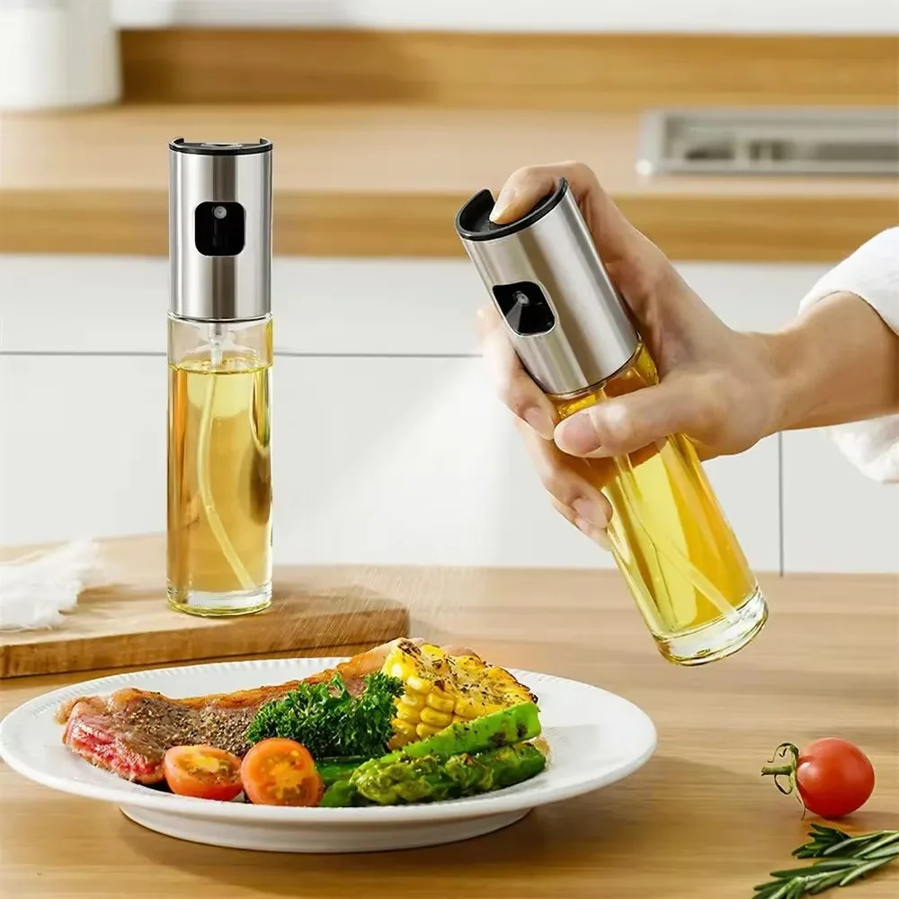 Kitchen Gadgets Oil Spray - Glas-Ölsprüher zum Kochen, Oliven-Spray, Mister für
