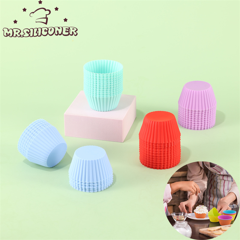 Kitchen Gadgets Set - 6 teile/satz Silikon Kuchen form runde