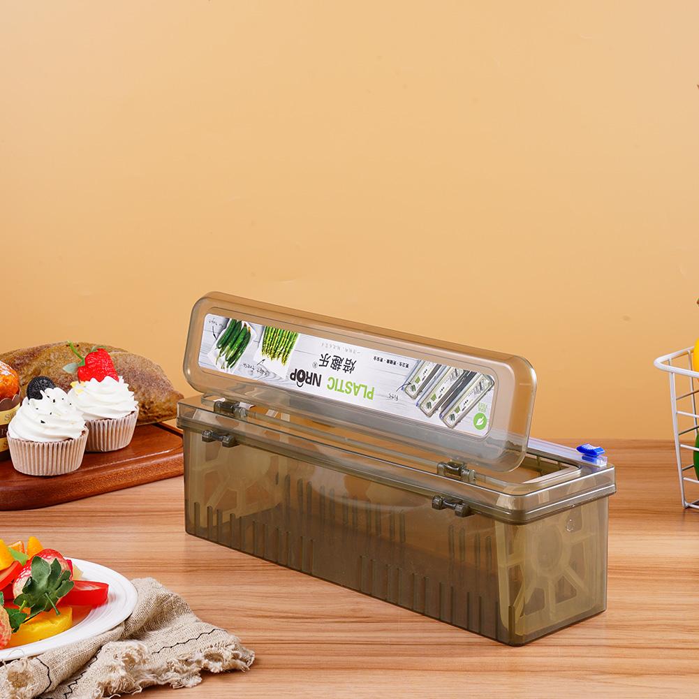 Quirky Kitchen Gadgets - Kunststoff Wrap Dispenser Frischhaltefolie Cutter Küche