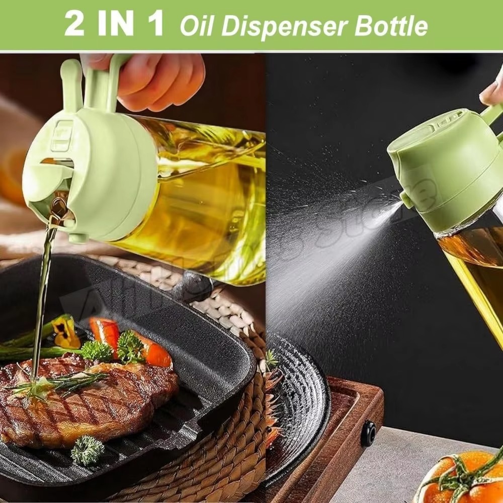 2-teiliges Ölsprühset: 2-in-1  – Kitchen Gadgets Oil Spray Bewertung und Preis