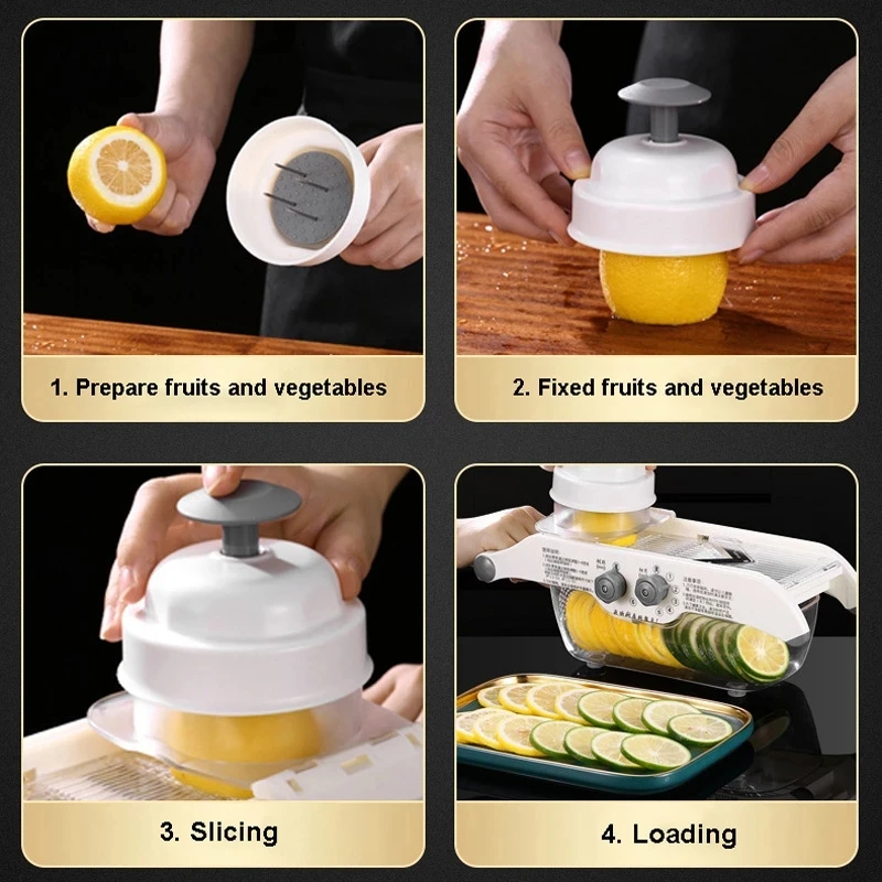 Multifunktionaler Zitronenschn – Mandoline Slicer Bewertung und Preis