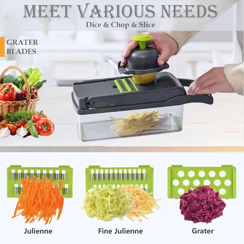 2026 Neueste Pro-Serie 16-in-1 – Mandoline Slicer Bewertung und Preis