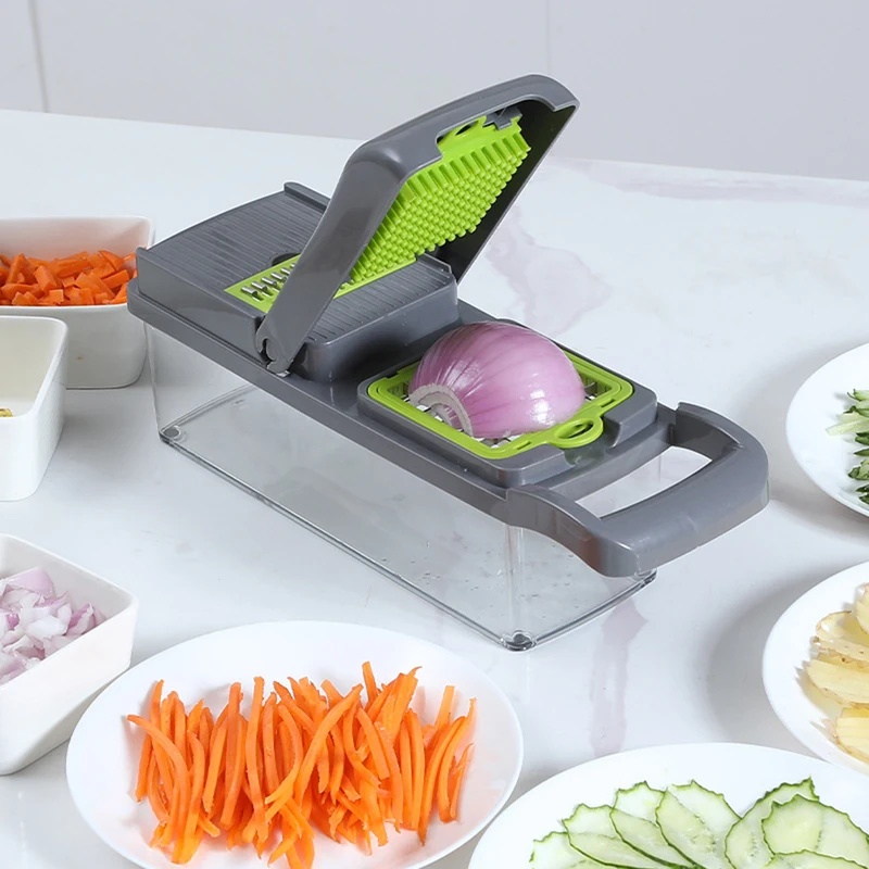 16-in-1 Multifunktionaler Gemü – Mandoline Slicer Bewertung und Preis