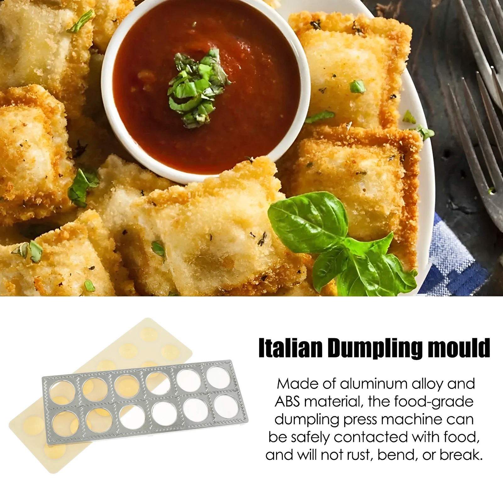 Knödelform, 12 Löcher, Ravioli – Kitchen Gadgets Design Bewertung und Preis