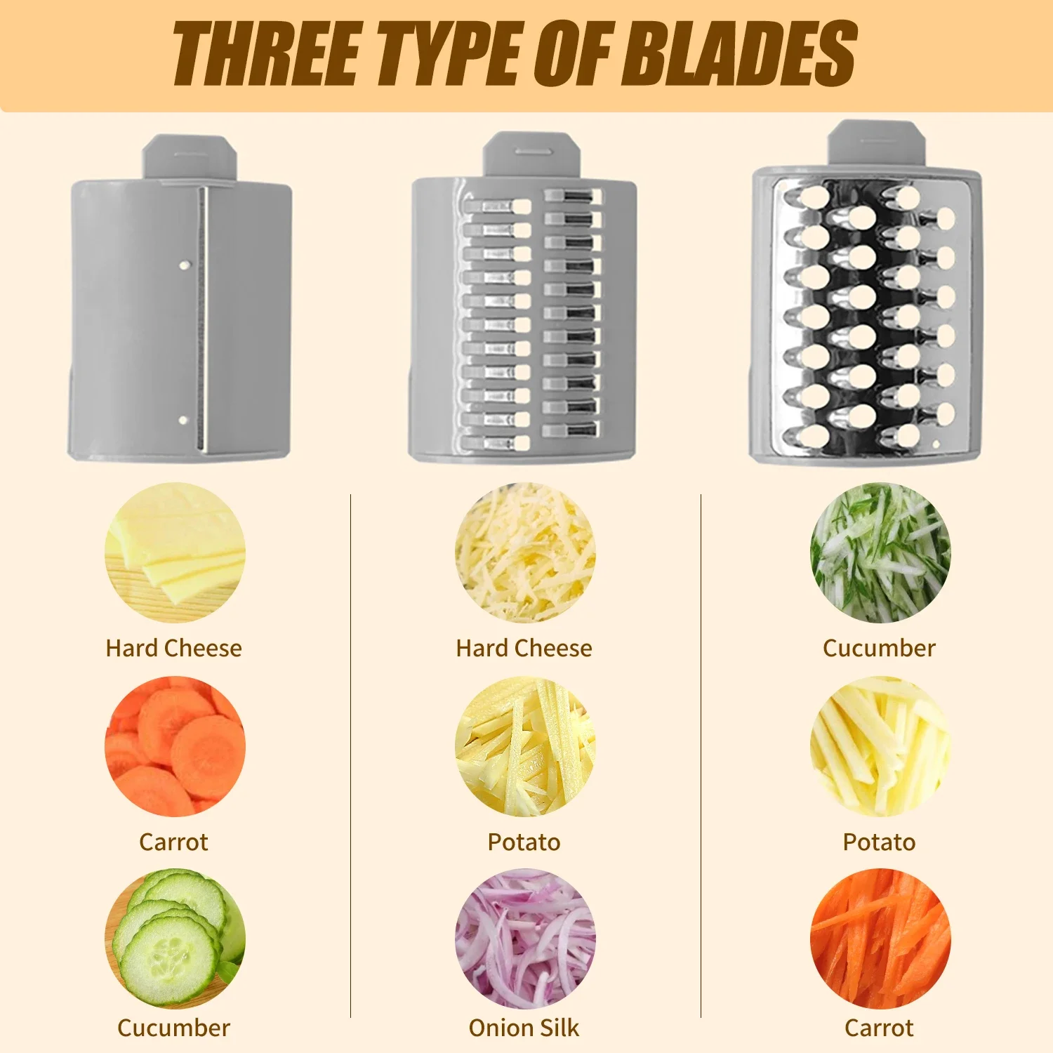 Elektrische Käsereibe, elektri – Mandoline Slicer Bewertung und Preis