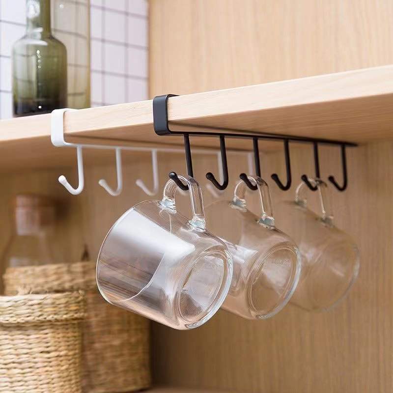 Neuer becherfester Hakenhalter – Kitchen Gadgets Rack Storage Bewertung und Preis