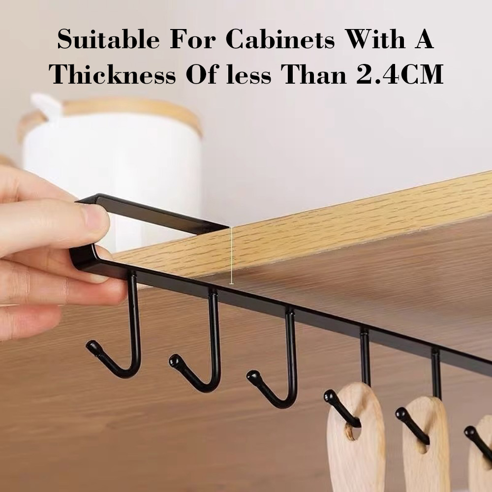 Neuer becherfester Hakenhalter – Kitchen Gadgets Rack Storage Bewertung und Preis