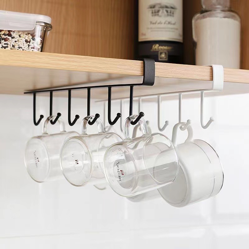 Neuer becherfester Hakenhalter – Kitchen Gadgets Rack Storage Bewertung und Preis