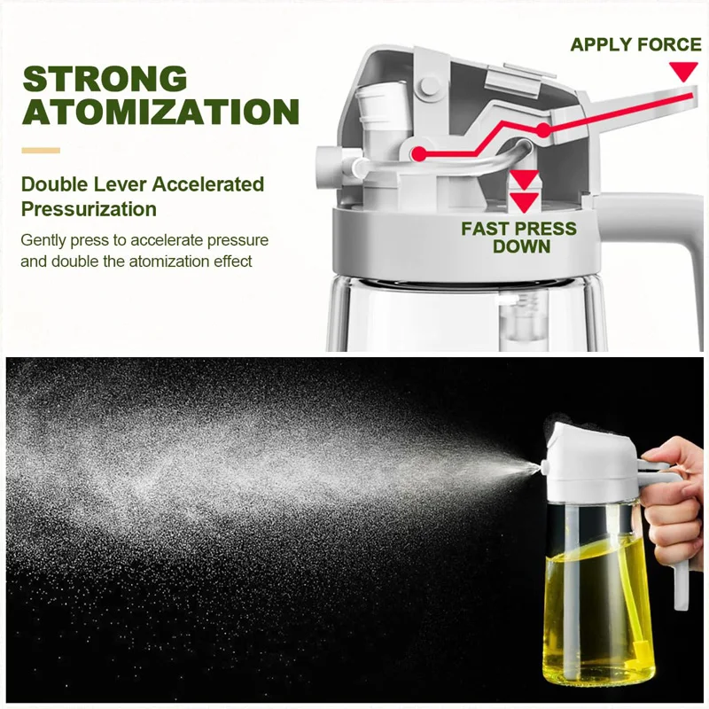 2-in-1-Gießspray-Sprühgerät, K – Kitchen Gadgets Oil Spray Bewertung und Preis