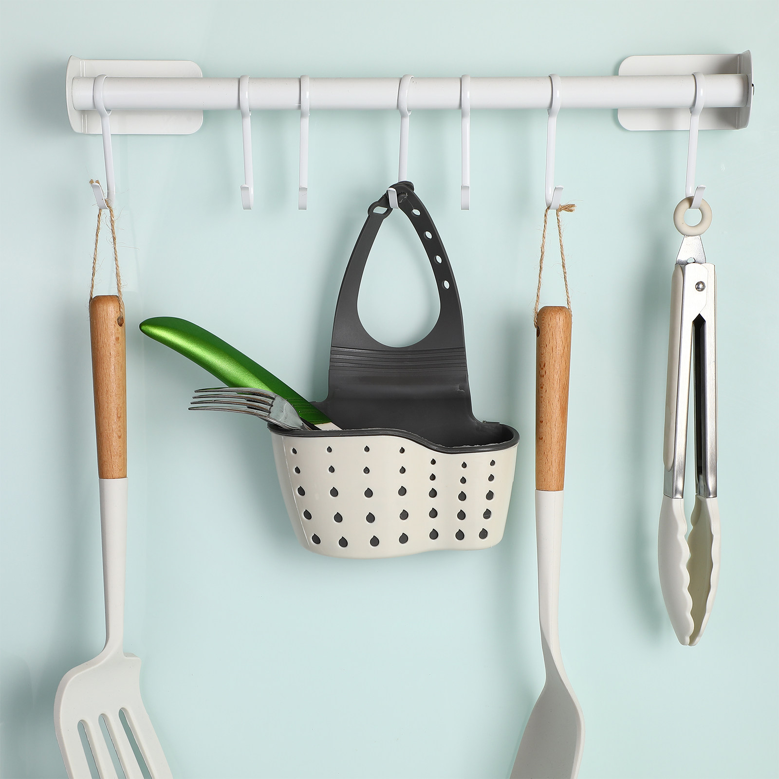 Verstellbarer Spülbecken-Aufbe – Kitchen Gadgets Rack Storage Bewertung und Preis