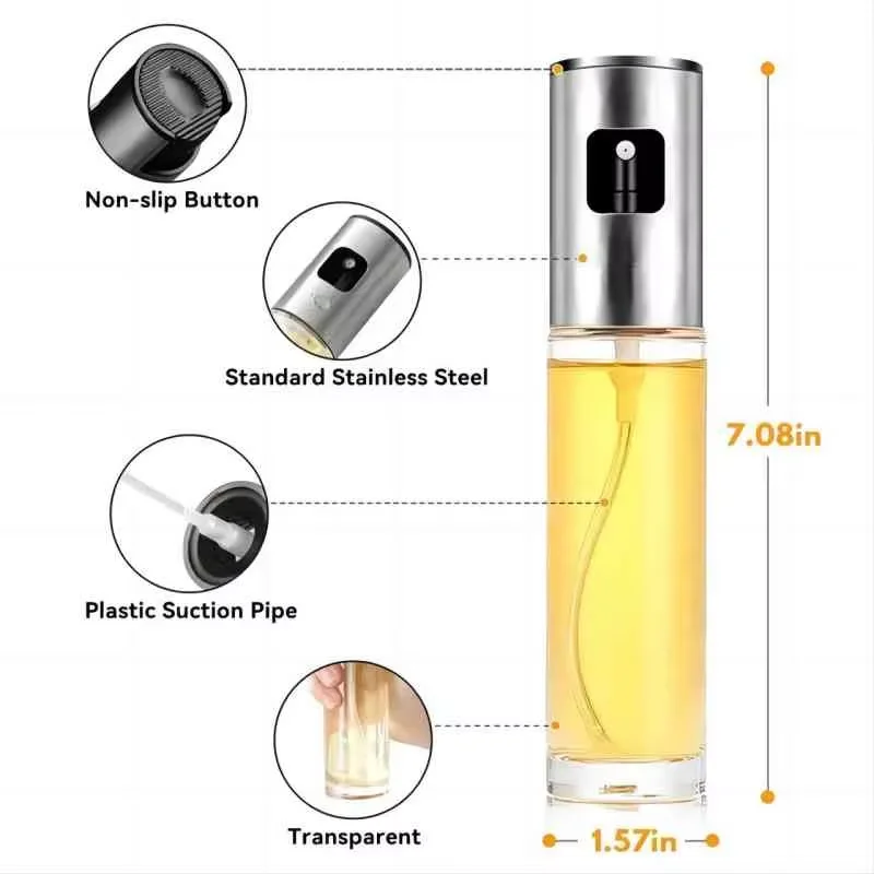 Glas-Ölsprüher zum Kochen, Oli – Kitchen Gadgets Oil Spray Bewertung und Preis