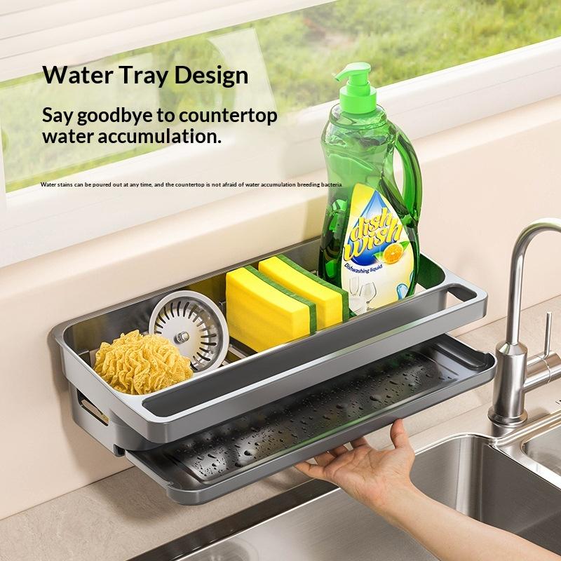 Küchenspülen-Organizer mit Gro – Kitchen Gadgets Rack Storage Bewertung und Preis