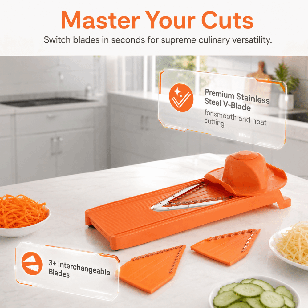 ABS-Mandolinenschneider mit Ed – Mandoline Slicer Bewertung und Preis