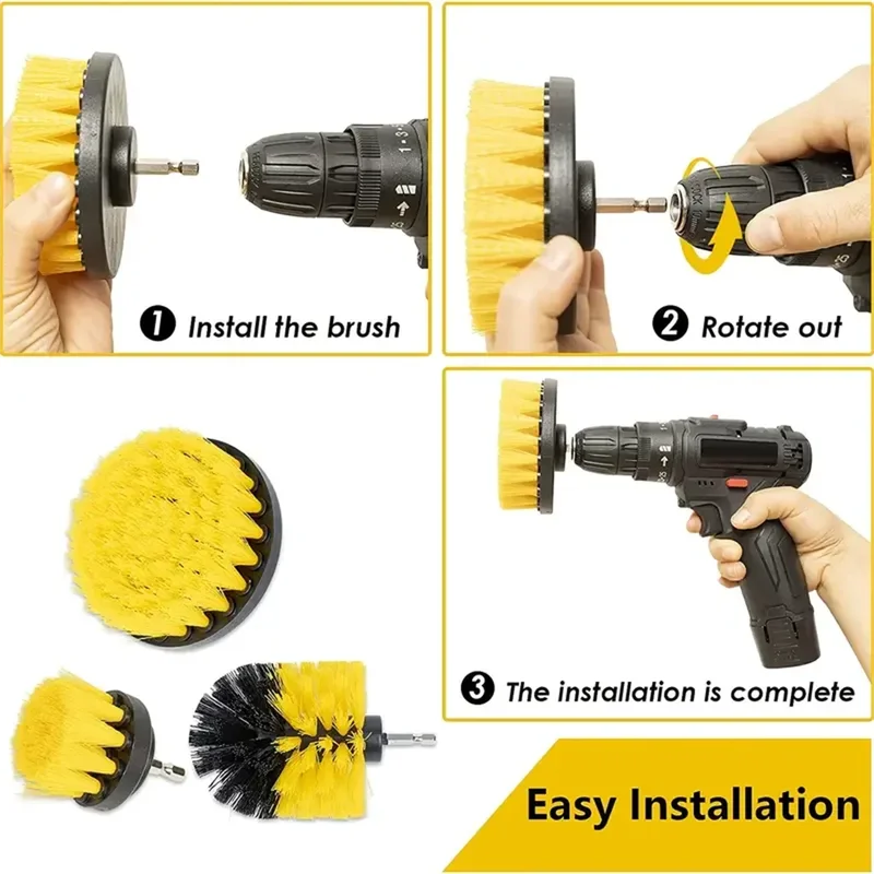 3-teiliges Bohrbürsten-Set, Po – Kitchen Gadgets Set Bewertung und Preis
