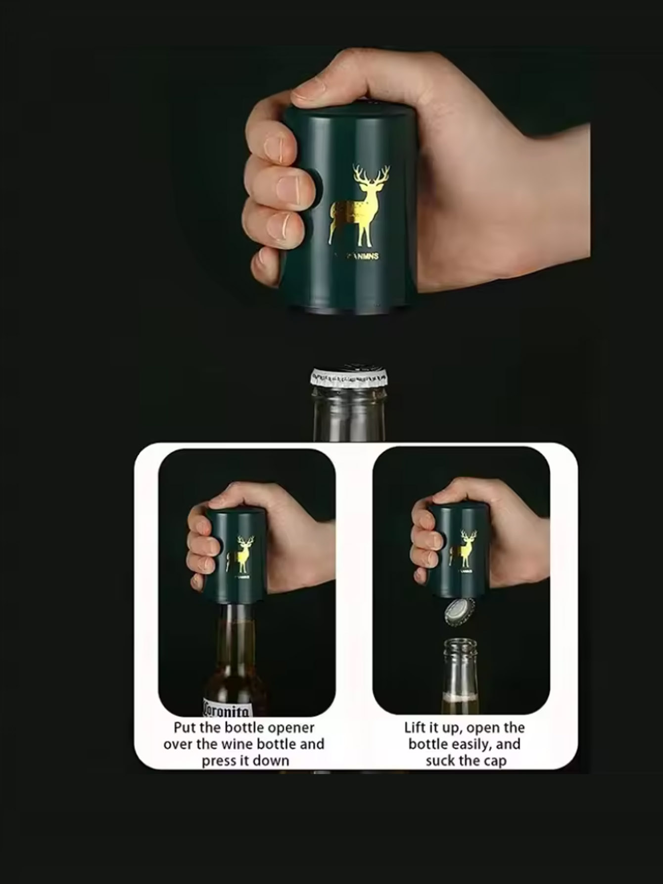 1Pcs Automatische Bier Flasche – Kitchen Gadgets Design Bewertung und Preis