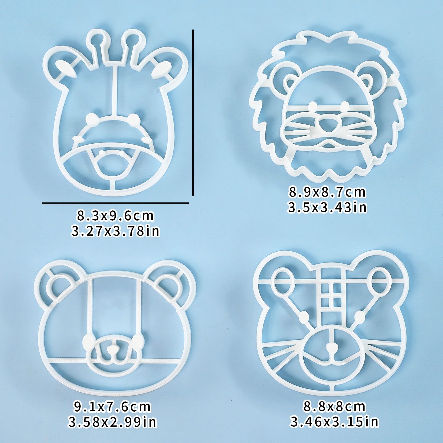 4-teiliges Tier-Plätzchenausst – Kitchen Gadgets Set Bewertung und Preis