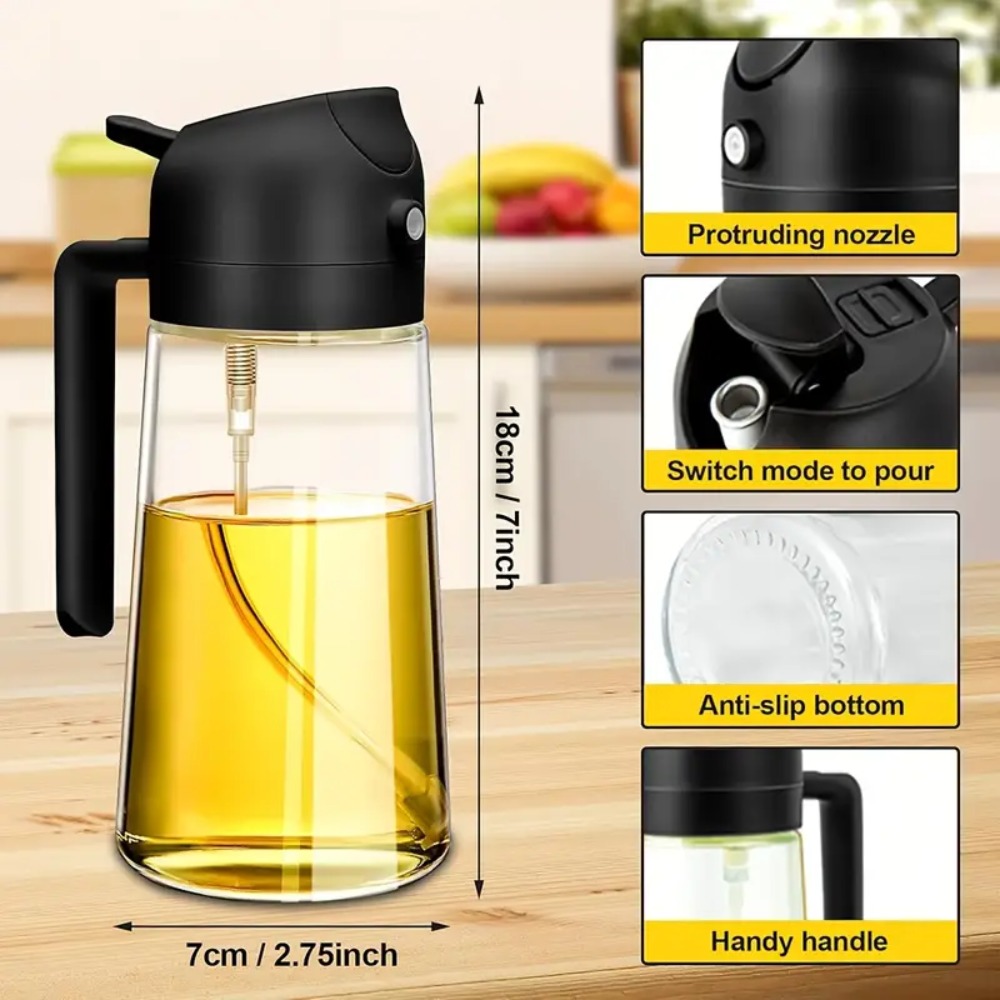 16oz/470ml Olivenöl-Sprühgerät – Kitchen Gadgets Oil Spray Bewertung und Preis