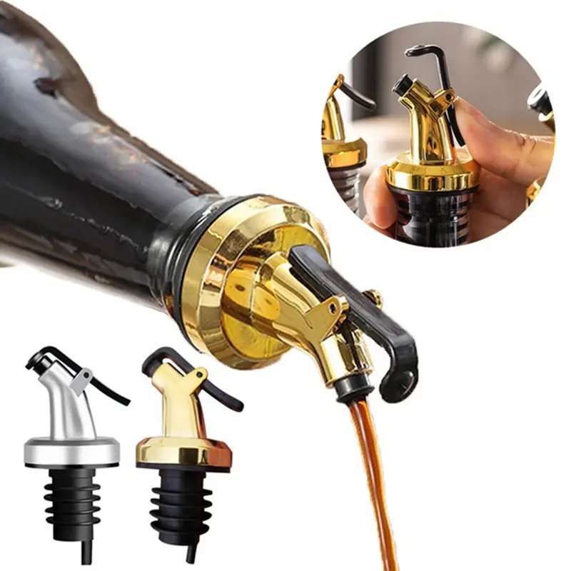 Goldene Olivenöl-Ausgießer, Öl – Kitchen Gadgets Oil Spray Bewertung und Preis