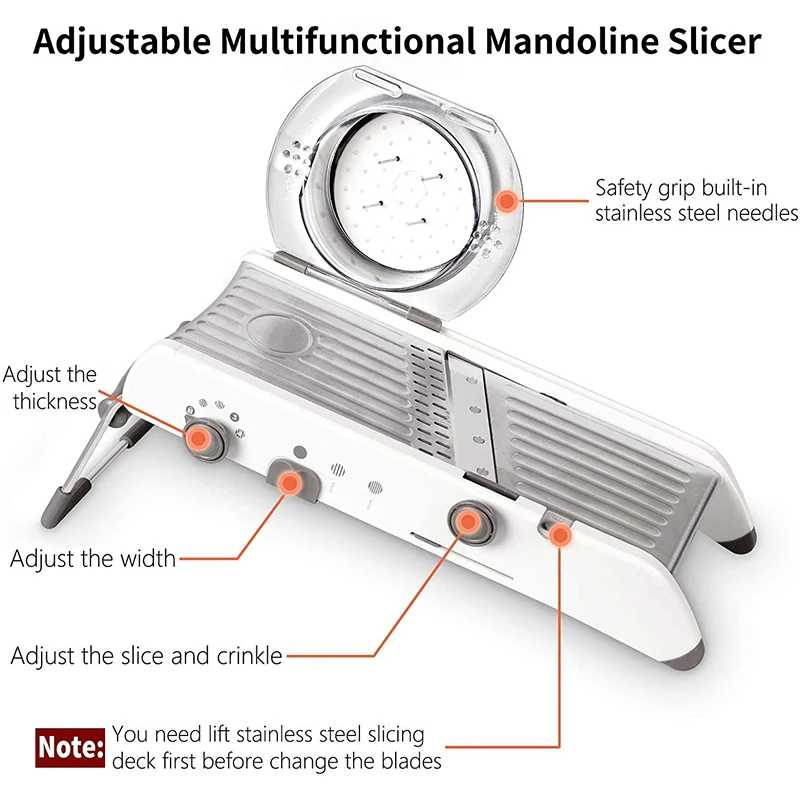 Edelstahl-Mandoline-Schneider, – Mandoline Slicer Bewertung und Preis