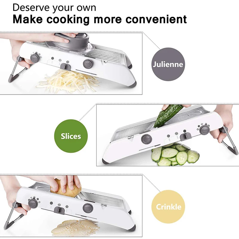 Edelstahl-Mandoline-Schneider, – Mandoline Slicer Bewertung und Preis