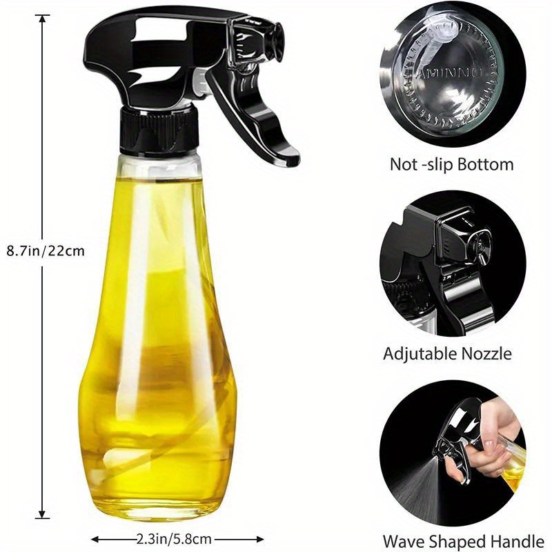 1pc Neue Öl Sprayer 200ML Glas – Kitchen Gadgets Oil Spray Bewertung und Preis
