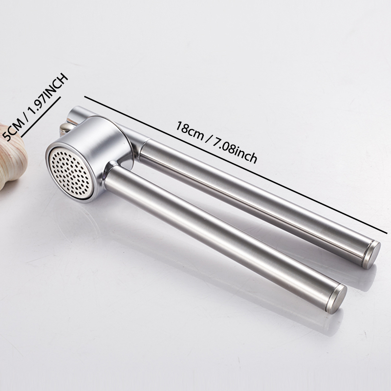 Knoblauchpresse aus Edelstahl, – Kitchen Gadgets Design Bewertung und Preis