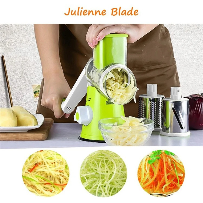 Manuelle Rotations-Käsereibe f – Mandoline Slicer Bewertung und Preis