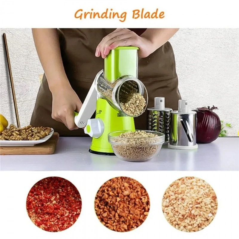 Manuelle Rotations-Käsereibe f – Mandoline Slicer Bewertung und Preis