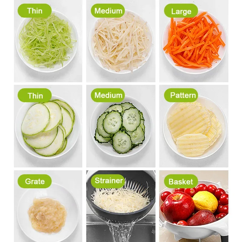 Multifunktionaler 2-in-1-Gemüs – Mandoline Slicer Bewertung und Preis